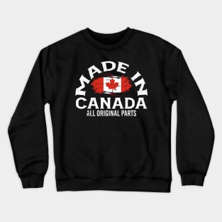 Born in Canada Crewneck Sweatshirt